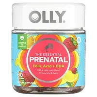 OLLY, The Essential, добавка для беременных, фолиевая кислота и ДГК, со вкусом сладких цитрусов,