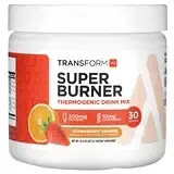 TransformHQ, Super Burner, термогенная смесь для приготовления напитков, со вкусом клубники и апельсина, 297 г