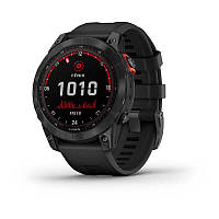 Смарт-часы Garmin Fenix 7 Solar Slate Gray with Black Band (010-02540-11)