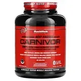 MuscleMeds, Carnivor, изолят говяжьего белка, полученный с помощью биоинженерии, со вкусом клубники, 1652 г