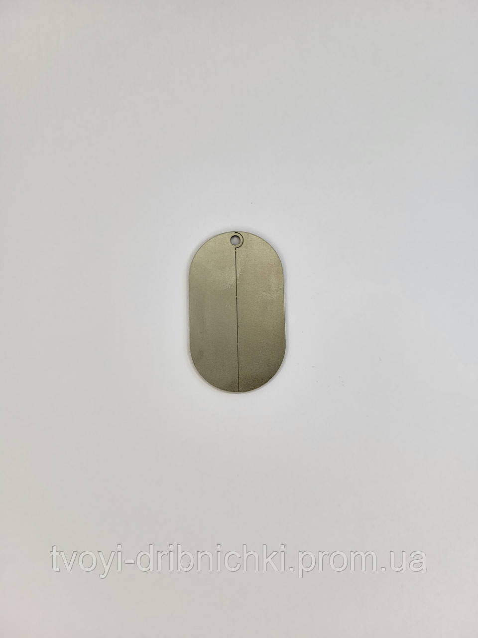 Армейский жетон ВСУ, переломный из нержавеющей пищевой стали - фото 2 - id-p2039698374