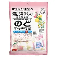 Ryukakusan, Throat Refreshing Herbal Drops, Peach, 15 Drops, 1.85 oz (52.5 g) Днепр