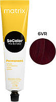 Краска SOCOLOR PRE Bonded, стойкая крем-краска для волос, оттенок 6VR, 90 мл Matrix
