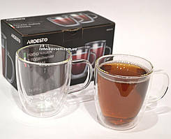 Чашки скляні з подвійними стінками 310 Мл 2шт ARDESTO (AR2631GH)