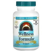 Source Naturals, Wellness Formula, улучшенная поддержка иммунитета, 90 таблеток в Украине