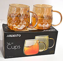 Чашки скляні 350 Мл 2 шт ARDESTO (AR2635GG)
