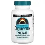 Source Naturals, Хондроитинсульфат, 600 мг, 120 таблеток в Украине