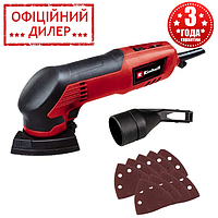 Дельташлифовальная машина Einhell TC-DS 20 E (200 Вт, 2 мм, 90х90х90 мм) Шлифмашина сетевая