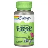 Solaray, True Herbs, эхинацея пурпурная, 440 мг, 100 растительных капсул в Украине