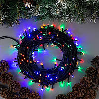 Гирлянда новогодняя Xmas 100 LED 9 м (RD7127) Мультицветная