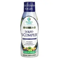 Tropical Oasis, Premium, Liquid B-Complex, 16 fl oz (480 ml) в Украине