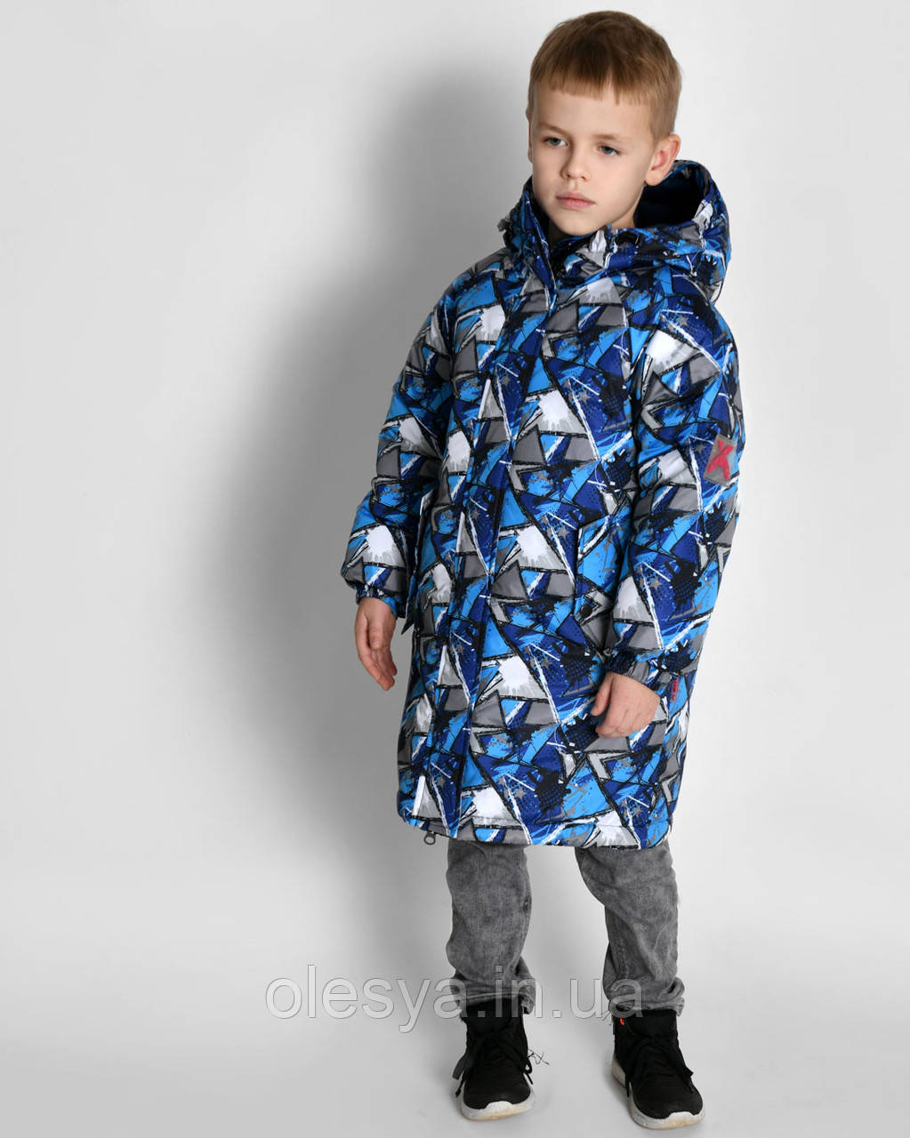 Дитяча зимова куртка для хлопчиків X-Woyz 8364 розміри 146— 158, фото 1