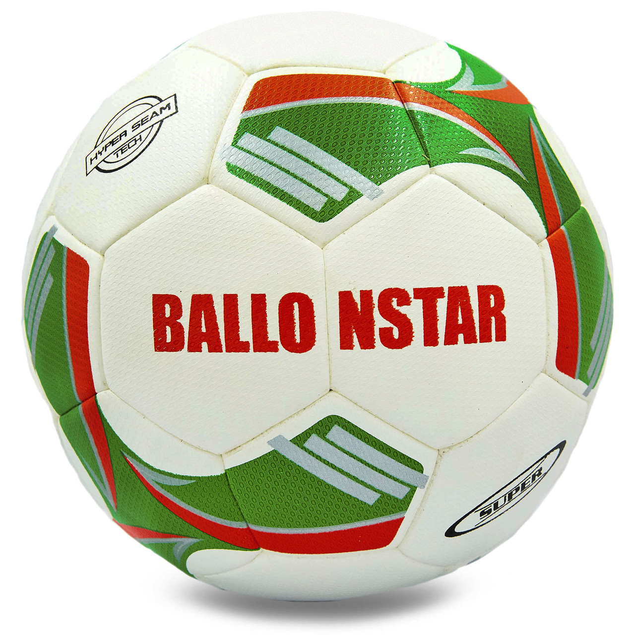 М'яч футбольний зшитий HYDRO TECHNOLOGY BALLONSTAR FB-0177 №5 PU
