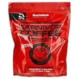 MuscleMeds, Carnivor Coffee, изолят говяжьего белка, полученный путем биоинженерии, со вкусом обжаренного кофе