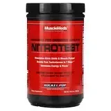 MuscleMeds, Nitrotest, андрогенный предтренировочный комплекс, рокет, 468,6 г (16,53 унции) в Украине