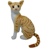 Мягкая игрушка Большая кошка, рыжая 37 см [tsi229565-ТSІ]