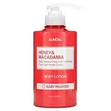 Kundal, Лосьйон для тіла з медом і макадамією, дитяча присипка, 500 мл (16,9 рідк. Унції)