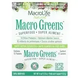 Macrolife Naturals, «Макро зелень», супер пищевая добавка, 4 унции (112,8 г) 12 пакетов Днепр