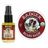 Badger Company, набор для ухода за бородой, бергамот и ваниль, набор из 2 предметов Днепр