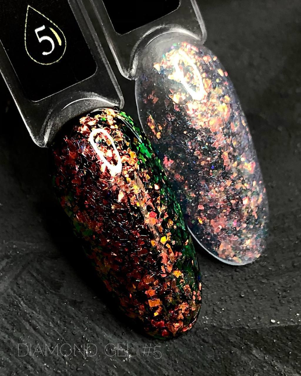 Гель для декору Crooz Diamond Gel №05 5г