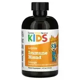 California Gold Nutrition, жидкая смесь для укрепления иммунитета для детей, без спирта, апельсиновый вкус, в