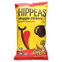 Hippeas, Veggie Straws, морская соль без добавок, 106 г (3,75 унции) в Украине