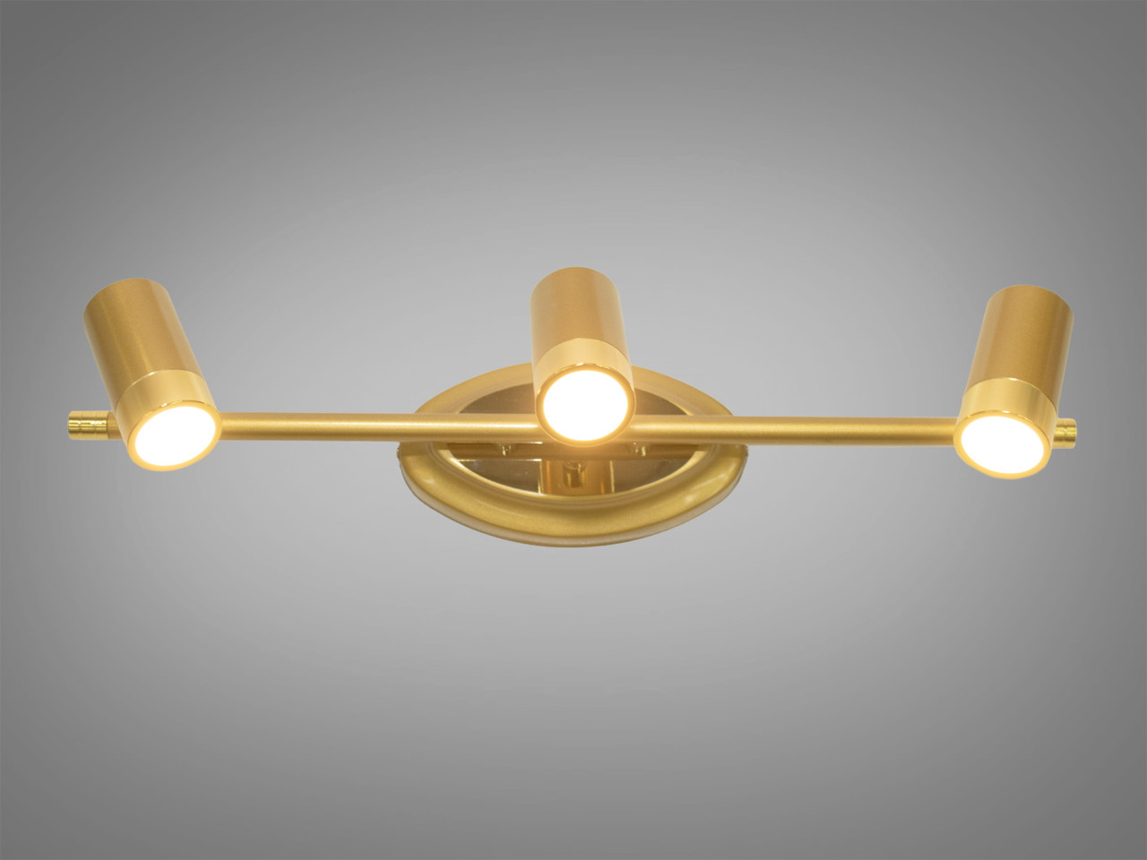 Підсвітка для дзеркал і картин у стилі модерн, колір золото, 9W 5882-3-LS, фото 1