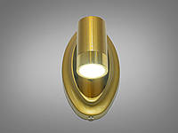 Лаконічна підсвітка в спальню для дзеркал і картин, колір золото, 3 W 5882-1-LS