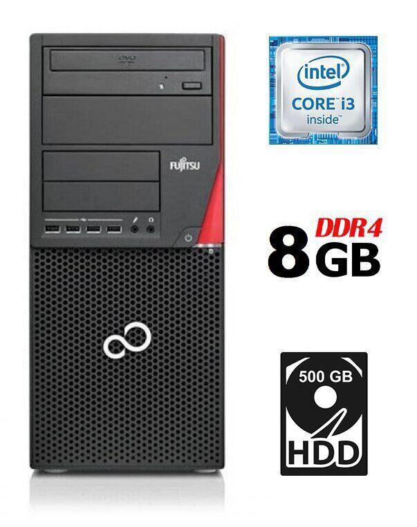 Комп'ютер Fujitsu Esprimo P756 MT/ Core i3-6100/ 8 GB RAM/ 500 GB HDD/ HD 530/ 280W