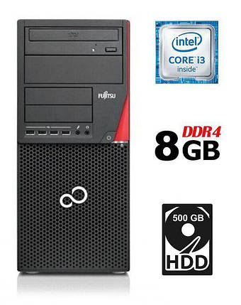 Комп'ютер Fujitsu Esprimo P756 MT/ Core i3-6100/ 8 GB RAM/ 500 GB HDD/ HD 530/ 280W, фото 1