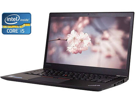 Ультрабук А-клас Lenovo ThinkPad T460s/ 14" (1920x1080) Сенсорний/ Core i5-6300U/ 8 GB RAM/ 120 GB SSD/ HD 520, фото 1