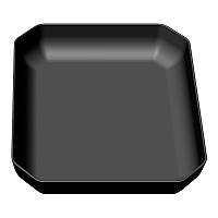 Блюдо на выкладку Larder черное 30х25 см h5 см полипропилен (1250/4)