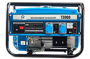 Генератор+доставка Titan T3000 (бензин/газ), 1-фазний, 3500 Вт