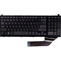 Клавіатура для ноутбука HP ProBook 4720s чорний, чорний фрейм