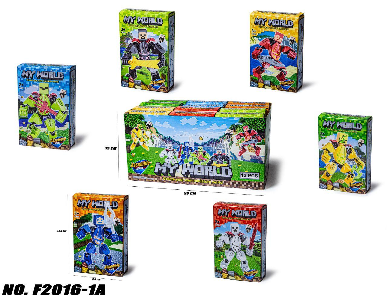 Конструктор фигурка My World F2016-1A (ID#2039811540), цена: 151 ...