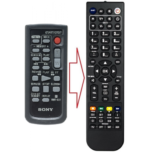 Пульт для SONY RMT-831 (аналог), фото 1