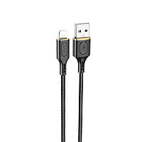 Кабель HOCO Lightning Goldentop charging data cable X95 |1m, 2.4A|