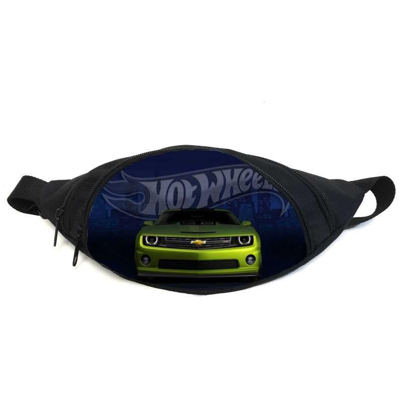 Поясна сумка бананка Хотвілс Hot Wheels (GB-HW 024) Gear Bag чорна