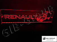 Светодиодная табличка для грузовика надпись Renault