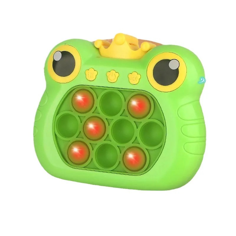 Дитяча Інтерактивна розвивальна іграшка Ігрова Консоль Антистрес Електронний Pop It Pro 4 Режими +