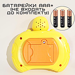 Електронний Pop It Pro Антистрес Дитяча Інтерактивна Розвивальна Іграшка 4 Режими + Підсвітка Портативний, фото 6