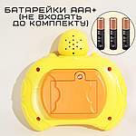 Електронний Pop It Pro Антистрес Дитяча Інтерактивна Розвиваюча Іграшка 4 Режима + Підсвічування Портативний Поп Іт Каченя, фото 7