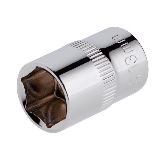 Головка шестигранна STORM 3/8", 13 мм, Cr-V INTERTOOL ET-0413, фото 1