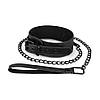Нашийник з повідцем Bedroom Fantasies: Faux Leather Collar & Chain, фото 10