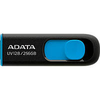 Флеш-накопичувач A-DATA 256Gb USB 3.2 UV 128 Black/Blue (AUV128-256G-RBE)