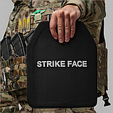 Бронепластини Бронеплити керамічні полегшені Strike Face 6 клас ДСТУ 2 шт. Вага 2.8 кг. Розмір 25х30 см., фото 9
