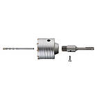 Комплект: свердло корончасте для бетону 75 мм+Перехідник SDS Plus 100 мм INTERTOOL SD-7075, фото 5