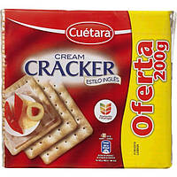 Кремовый крекер сливочный хрустящий Cuetara Cream Cracker 600 гр. классический