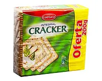 Крекер цельнозерновой с отрубями Cuetara Cracker Integral 600 гр. без пальмового масла