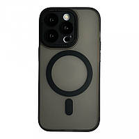 Protective Camera Matte Case With MagSafe iPhone 15 Pro Max Black